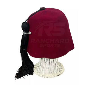 Chapeau Fez maçonnique brodé sur mesure, chapeau Fez maçonnique Shriner, chapeau Fez maçonnique en gros pour les cérémonies, chapeau Fez maçonnique - Product Image 2