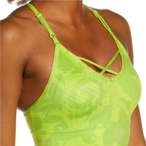 Sujetador Deportivo de Alta Calidad para Mujer, Ropa Deportiva sin Costuras para Yoga y Fitness, Sujetador de Gimnasio Personalizado, Transpirable, con Soporte Alto y Almohadillas Extraíbles - Product Image 4