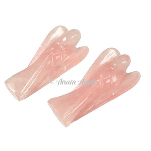 Ángeles de Aventurina amarillos hechos a mano únicos de 2 pulgadas a las mejores tarifas - Product Image 5