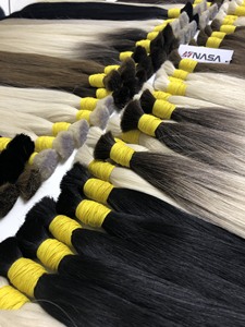 Extensiones de Cabello Humano Virgen Natural Liso Vietnamita de Hanoi de Calidad Premium, Sin Enredos, Múltiples Colores, Venta al Por Mayor - Product Image 5