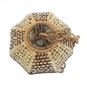 Modern Antique round Woven Natural <b>Rattan</b> <b>Pendant</b> Lampshade Lighting for Luxury Restaurant Rooms and Home Use - Product Image 3
