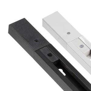 Accessori per faretto monofase LEDUNI per ufficio 2M superficie in alluminio nero facile installazione su binario - Product Image 1