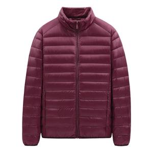 Veste d'hiver pour homme, pliable à 50%, personnalisable, coupe-vent, imperméable, col montant, légère, avec logo sur le devant, vente en gros - Product Image 3