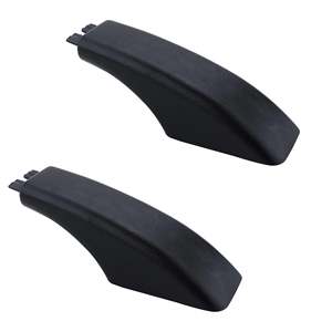 Paquete de 2 Tapas de Plástico Negro Duraderas para Manija de Puerta de Horno WB07X10034CM, Repuesto para Hornos Domésticos GE - Product Image 1