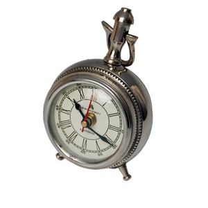 El mejor reloj de escritorio de latón náutico para decorar el hogar, proveedores de campanas de escritorio náuticas personalizadas, relojes de aluminio antiguos - Product Image 2