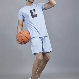 ชุดเสื้อยืดแขนสั้นสำหรับผู้ชายชุด2ชิ้นสำหรับฤดูร้อนชุดสำหรับผู้ชาย - Product Image 6