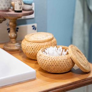 Venta al por mayor cesta de bambú decoración del hogar Juego de vajilla para organizador utensilios de cocina artesanía de Vietnam - Product Image 2