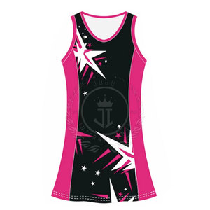 Uniforme de Netball Deportivo Personalizable para Mujer, Precio al por Mayor, Alta Calidad, Ligero, 100% Poliéster, Transpirable y de Secado Rápido - Product Image 2
