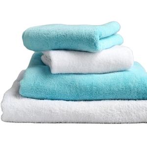 Solid Color Bath <b>Towels</b> Luxurious Soft Quality 100% Cotton Bath <b>Towel</b> <b>Set</b> for Bathroom Use at Best Price Wholesale in India - Product Image 1