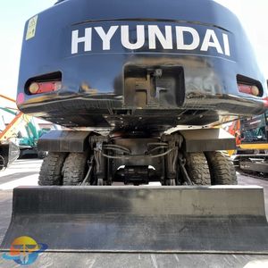 Hyundai 150WVS d'origine coréenne, excavatrice d'occasion, vente chaude, excavatrice sur chenilles Komatsu, moteur Cummins, composants de transmission - Product Image 5