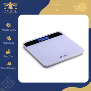 Balance personnelle numérique de conception carrée de vente chaude écran LCD en verre trempé de couleur durable avec logo personnalisable - Product Image 2