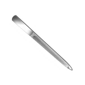 Vente en gros de limes à ongles robustes double face 100/180 avec logo personnalisé en acier inoxydable, lime à ongles de beauté en métal émeri et cristal - Product Image 3