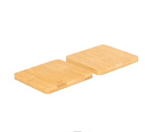 Grossiste Ensemble de haute qualité et magnifique de 3 sous-verres carrés en bois de bambou emballage ODM écologique fabriqué au Vietnam - Product Image 2