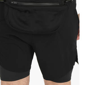 Wholesale Customized Men Double <b>Layer</b> Mesh Workout Shorts Quick Dry And Lightweight Men Double <b>Layer</b> Shorts - Product Image 4