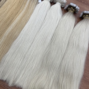 Extensiones de Cabello Natural de Alta Calidad, Color Combinado, Cabello Humano Vietnamita, Sin Caída, Sin Enredos - Product Image 4