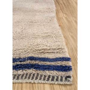 Tapis en laine noués à la main Zuri Gold Pae-4507, design géométrique classique pour salon, tapis faits main de haute qualité de Jaipur, États-Unis - Product Image 4