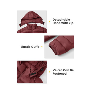 Chaqueta de Invierno Informal de Alta Calidad, Chaqueta Acolchada con Forro Fino, Abrigo de Burbuja para Hombre, Ropa de Invierno, Directo de Fábrica - Product Image 6