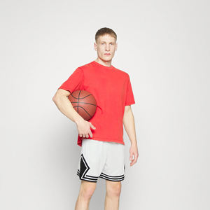 Shorts de basket vintage pour hommes, respirants, avec broderie, en double maille unie, personnalisables - Product Image 3