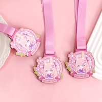 Médaille en bois personnalisée avec ruban, récompense en bois gravée, cadeau unique pour enfants, souvenir sportif, reconnaissance scolaire