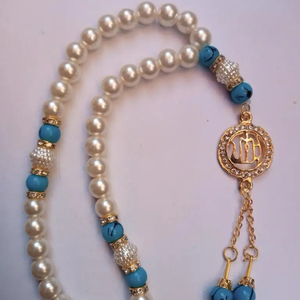 คุณภาพสูงมากในราคาขายส่งลูกปัดสวดมนต์อิสลาม Mishaba Tasbeeh Subha Tasbih มุสลิมกังวลลูกปัด - Product Image 1