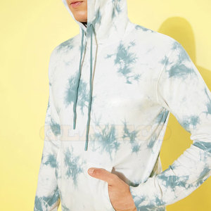 Básicos al por mayor nuevo diseño Tie Dye sudaderas con capucha de calidad superior elegante hombres Tie Dye sudaderas con capucha para la venta - Product Image 5