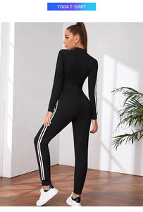 2025 New Arrivals Jump Suit Custom logo Basic Bodysuits Women One Piece <b>Jumpsuits</b> and for Woman - Product Image 5