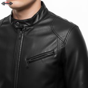 แจ็คเก็ตหนังวัวแท้สำหรับฤดูหนาวแบบปรับแต่งได้สำหรับผู้ชาย  แขนเสื้อแบบซิป  ป้องกันไหล่เสริม  ระบายอากาศได้ดี กันน้ำ กันลม - Product Image 6