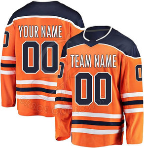 Maillot de hockey sur glace pour homme respirant et personnalisable de haute qualité, vêtements de sport, nom de l'équipe imprimé numériquement, 100% polyester - Product Image 5