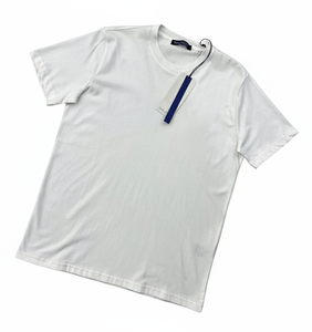 Camiseta de Algodón Lisa para Hombre, Manga Corta, Cuello Redondo, Diseño Casual, Posición del Logotipo en la Parte Delantera, OEM, ODM, Etiqueta Privada Personalizada, Venta al por Mayor - Product Image 4