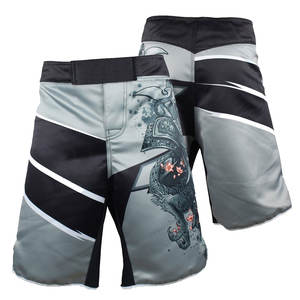 Short MMA OEM de haute qualité, sur mesure, 5 pouces, combat Mma Kick Boxing Muay Thai Shorts pour hommes, design personnalisé, logo, etc. - Product Image 1