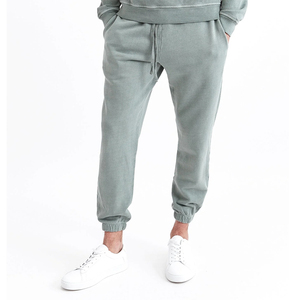 New Wholesale High Quality Custom Logo Two Piece Suits Solid Color Plain Men <b>Sweat</b> Suit <b>Sets</b> - Product Image 4