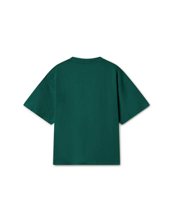 Venta al por mayor de gran tamaño 100% Camiseta de algodón para los hombres de ajuste suelto Streetwear Drop Shoulder personalizado Puff impresión Hip Hop estilo 250GSM - Product Image 2