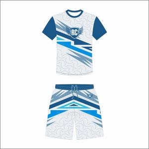 Survêtement de football OEM de haute qualité en maille Maillot uni de Thaïlande Vêtements de football Noir Uniforme de football pour hommes à sublimation personnalisée - Product Image 5