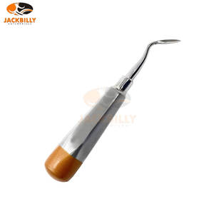 Ensemble allemand de qualité supérieure 3 ascenseurs de pointe de racine dentaire en acier inoxydable de haute qualité NO 78 79 80 Source de machines d'instruments médicaux - Product Image 4