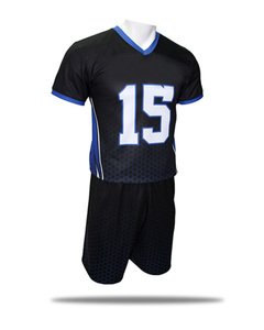 Uniforme de fútbol personalizado conjunto para los hombres de poliéster transpirable equipo Jersey y pantalones cortos - Product Image 4