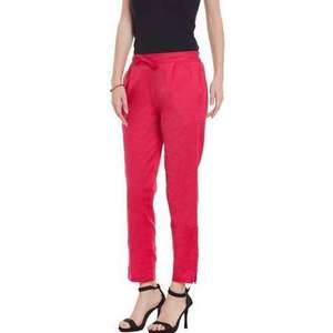 Pantalones Cargo de Algodón y Poliéster de Alta Calidad para Mujer, de Secado Rápido, Transpirables, Corte Holgado, Cintura Elástica, Planos, de Verano, con Logotipo-OEM - Product Image 6