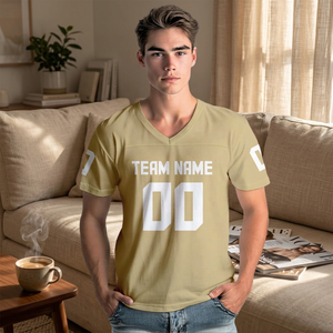 Men's Crew Neck American <b>Football</b> Jersey Team Name 00 Digital Printing Breathable Polyester Short Sleeve Regular Fit Summer - Product Image 5