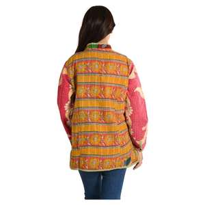 แจ็กเก็ตผ้าฝ้ายสไตล์วินเทจของผู้หญิงเสื้อแจ็กเก็ตแนวโบฮีเมียน - Product Image 6