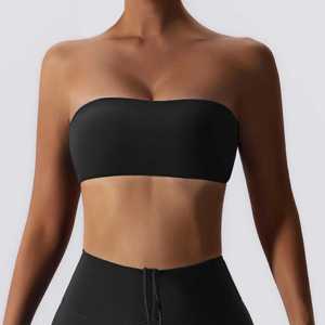Sujetador de Yoga de poliéster Spandex sin costuras para mujer de la mejor calidad, servicio OME, Sujetador deportivo de secado rápido para gimnasio - Product Image 6