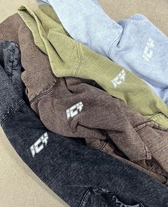 เสื้อมีฮู้ดลายเฮฟวี่เวทสำหรับผู้ชายเสื้อยืดผ้าฝ้ายพิมพ์ลายกราฟิกแนวสตรีทโอเวอร์ไซส์ใหญ่พิเศษ - Product Image 3