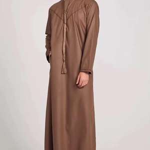 Style Koweït moderne arabe saoudien hommes Thobes Jubbah fabricant 2025 vêtements islamiques de haute qualité - Product Image 3