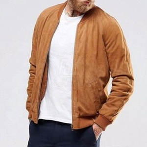 Nouvelle veste en cuir bomber pour homme, design tendance, haute qualité, avec poches, couleur personnalisée, sur mesure - Product Image 4
