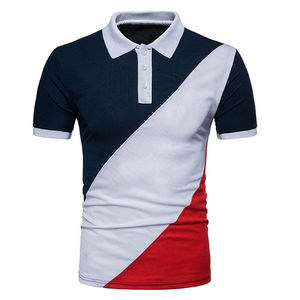 เสื้อโปโลผู้ชายไซส์ใหญ่พิเศษเสื้อโปโลผ้าคอตตอนดีไซน์สวยอเนกประสงค์ - Product Image 1