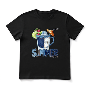 T-Shirt Unisex 100% Cotone 210GSM Stile Casual Vestibilità Oversize Modello Rose con Stampa DTG e Serigrafia - Product Image 2