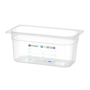 Contenitore per Alimenti HENDI 1/3 Gastronorm GN 57L 325x176x150mm Trasparente Formato 1/3 GN - Product Image 1