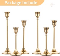 Porte-bougie en métal finition antique pour la décoration de la maison, design classique, support pour bougies piliers et bougies chauffe-plat, utilisation Ramadan, personnalisable