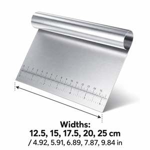 Grattoir à pâte gradué Fida 12,5 cm - Product Image 4