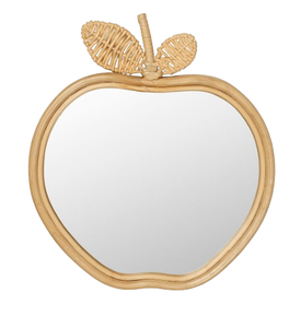 Décor mural de Style de luxe miroir décoratif Vintage miroir mural en rotin fait à la main pour salon maison hôtel bureau - Product Image 6