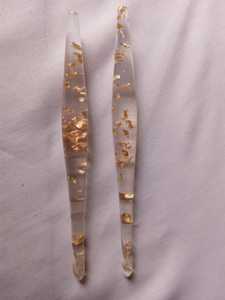 Ganchos de Ganchillo de Resina con Brillo Metálico Ideal para Tiendas de Suministros de Ganchillo y Tejer de Tamaño 3,5mm en Adelante para Reventa - Product Image 2