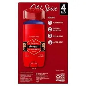 Déodorant anti-transpirant solide invisible Old Spice Swagger original pour hommes, best-seller, 2,6 oz - Product Image 1